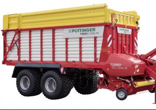 Remorci cu tocător pentru siloz Pöttinger Torro 5510 D 
