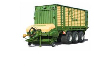 Remorci cu tocător pentru siloz Krone ZX 350 GL