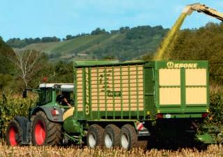 Remorci cu tocător pentru siloz Krone ZX 400 GD