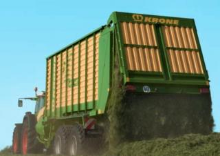 Remorci cu tocător pentru siloz Krone ZX 400 GD