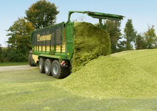 Remorci cu tocător pentru siloz Krone ZX 430 GD