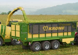 Remorci cu tocător pentru siloz Krone ZX 430 GL