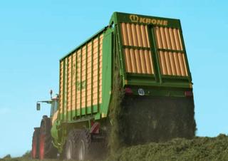 Remorci cu tocător pentru siloz Krone ZX 550 GL