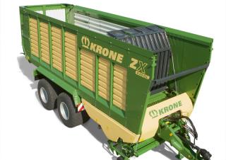 Remorci cu tocător pentru siloz Krone ZX 560 GL