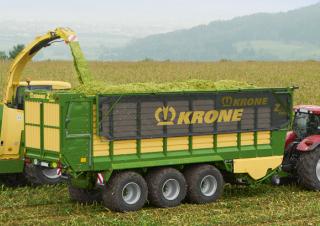 Remorci cu tocător pentru siloz Krone ZX 560 GL