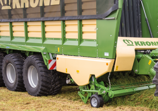 Remorci cu tocător pentru siloz Krone ZX 560 GL