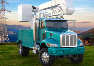 Camioane Șasiuri rigide Peterbilt 348 PACCAR PX-7