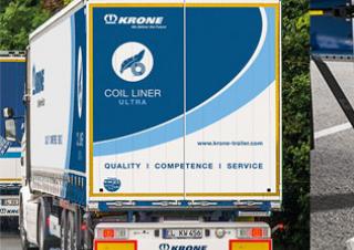 Trailere Semi-trailere cu platformă cu prelată Krone SDP 27 eLCL11-CS