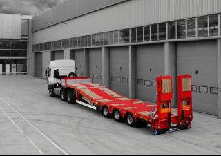 Trailere Semi-trailere cu platformă joasă Kässbohrer K.SLS 3 / ON - 12 / 27