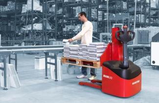 Stackere (transpaleți) Stackere (transpaleți) mobile Manitou Stacky 14 ac