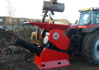 Stații de reciclare moloz Red Rhino 3000 series