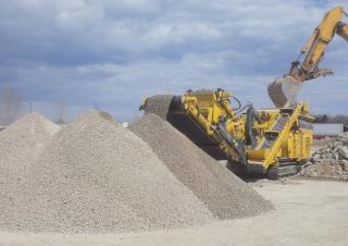 Stații de reciclare moloz Keestrack Destroyer 1011