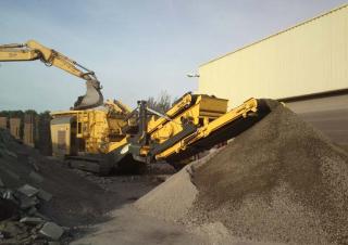 Stații de reciclare moloz Keestrack Destroyer 1011