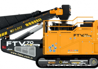 Stații de reciclare moloz FABO FTV-70 