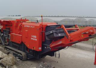 Stații de reciclare moloz Terex-Finlay I 110