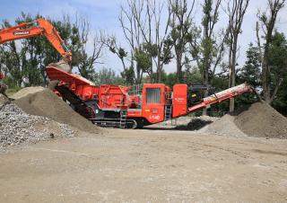 Stații de reciclare moloz Terex-Finlay I 140