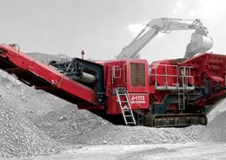 Stații de reciclare moloz Terex-Finlay J 1175