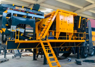 Stații de reciclare moloz FABO MCK-110