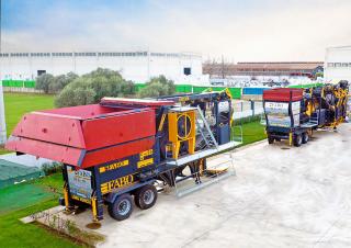 Stații de reciclare moloz FABO MCK-95