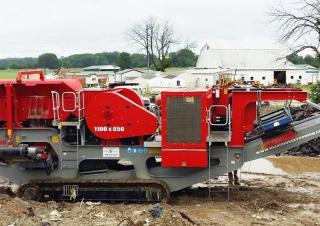 Stații de reciclare moloz Rubble Master MXJ-1100