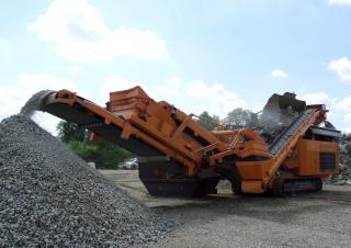 Stații de reciclare moloz Rockster R 1100