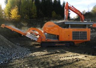 Stații de reciclare moloz Rockster R1200D 