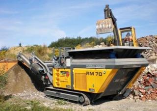 Stații de reciclare moloz Rubble Master RM 70 GO!
