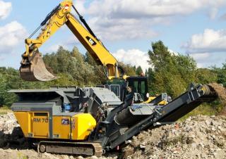 Stații de reciclare moloz Rubble Master RM 70 GO!