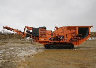 Stații de reciclare moloz Eagle Crusher UltraTraxx 