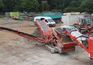Stații de sortare mobile Terex-Finlay 863+