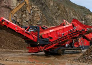 Stații de sortare mobile Terex-Finlay 883+
