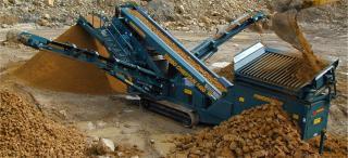 Stații de sortare mobile Powerscreen Chieftain 1400
