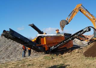 Stații de sortare mobile cu tambur Rockster RTT517
