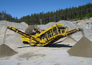 Stații de sortare mobile Keestrack Explorer 1500