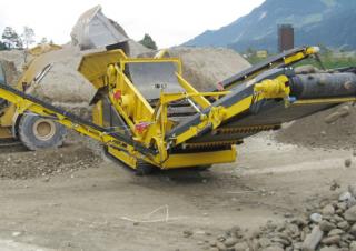 Stații de sortare mobile Keestrack Frontier 4518 T