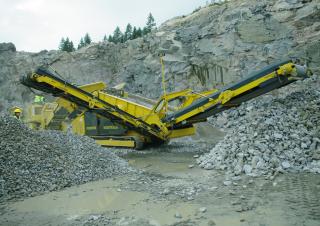 Stații de sortare mobile Keestrack Frontier 4518 T