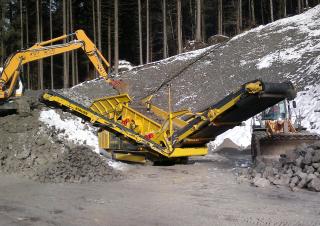 Stații de sortare mobile Keestrack Frontier 4518 T