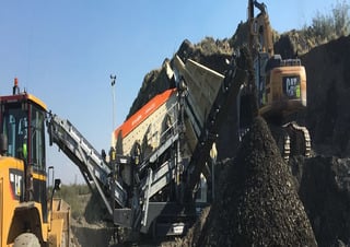 Stații de sortare mobile Metso Lokotrack ST2.8E