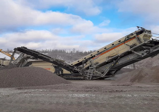 Stații de sortare mobile Metso Lokotrack ST4.10E