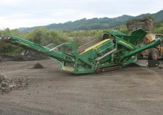 Stații de sortare mobile McCloskey R155