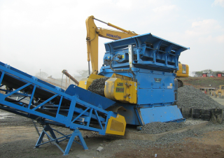 Stații de sortare mobile Pilot Crushtec VGH 1000