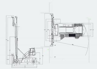 Dimensiuni și Mărime Linde C 90/8