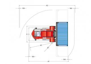 Dimensiuni și Mărime Kalmar DCE 80-45 E5