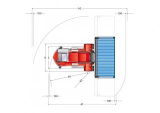 Dimensiuni și Mărime Kalmar DCE 80-45 E7