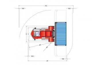 Dimensiuni și Mărime Kalmar DCE 80-45 E8
