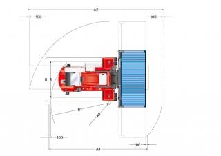 Dimensiuni și Mărime Kalmar DCF 100-45 E6