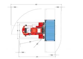 Dimensiuni și Mărime Kalmar DCF 70-40 E4