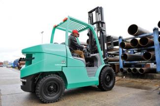 Stivuitoare frontale diesel Mitsubishi FD 55 N