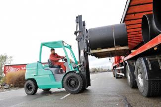 Stivuitoare frontale diesel Mitsubishi FD 55 N