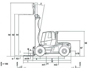 Dimensiuni și Mărime Linde H 120